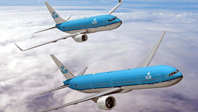 KLM start met draadloos in | Trouw