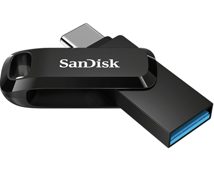 Sandisk Ultra Dual Drive Go 128GB Zwart