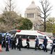 Japanner pleegt zelfmoord voor parlementsgebouw