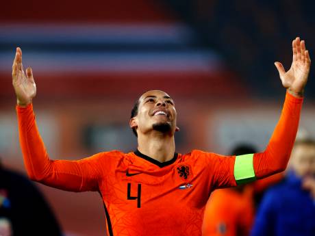 Captain Van Dijk trots op Oranje: ‘Uitstekend gereageerd na Montenegro’