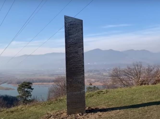 Mysterieuze monoliet in Roemenië verschenen en weer verdwenen