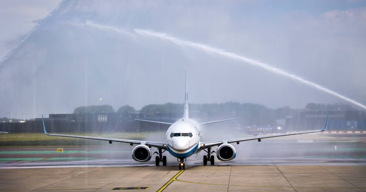 Helden van Feyenoord feestelijk onthaald op Rotterdam Airport: ‘Wat een kanjers’