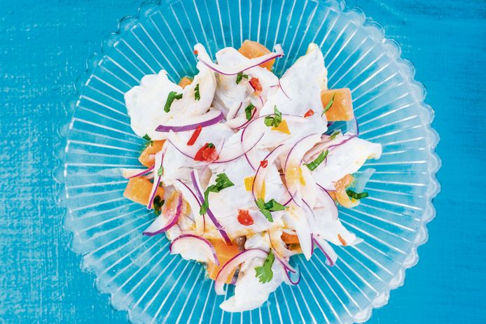 Hoe maak je zelf een traditionele ceviche?