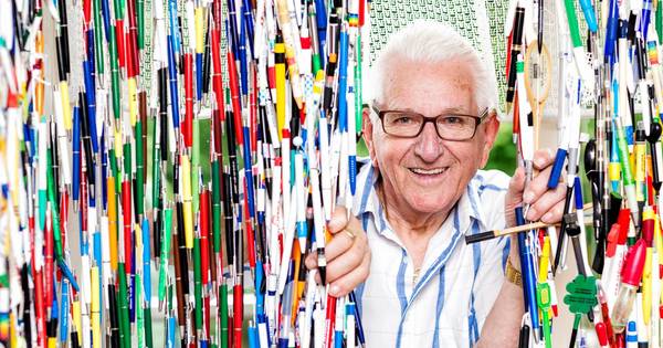 100.000ste pen voor pennenverzamelaar is binnen | Woerden - AD.nl