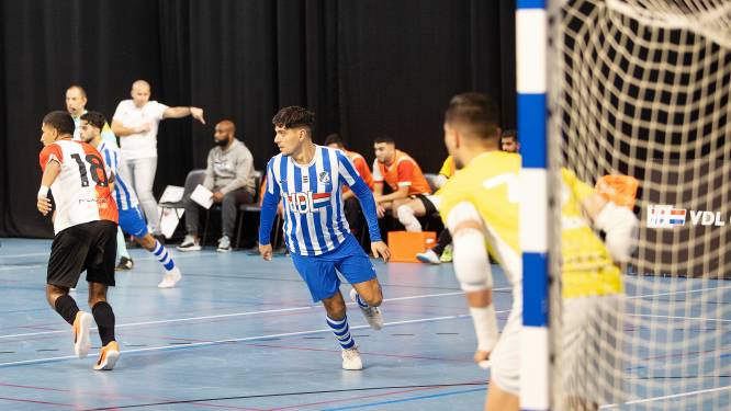 Honger zaalvoetballers FC Eindhoven niet te stillen