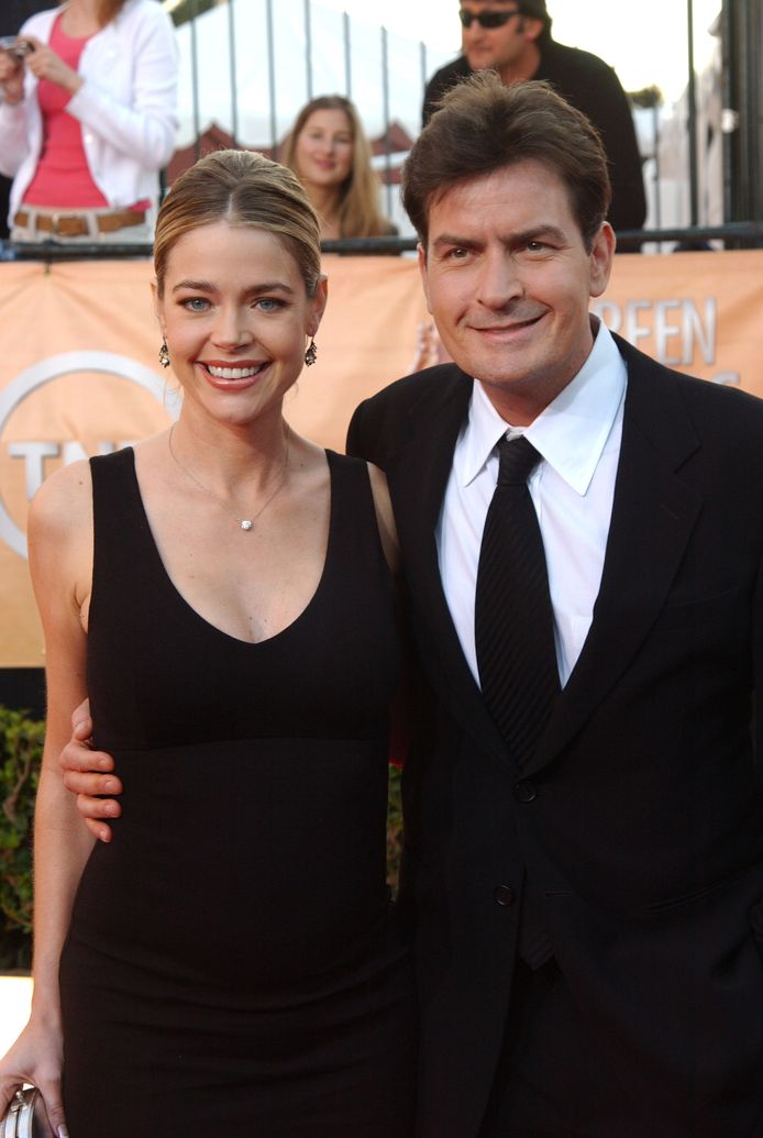 Screen Actors Guild Awards Denise Richards e Charlie Sheen nel 2005.