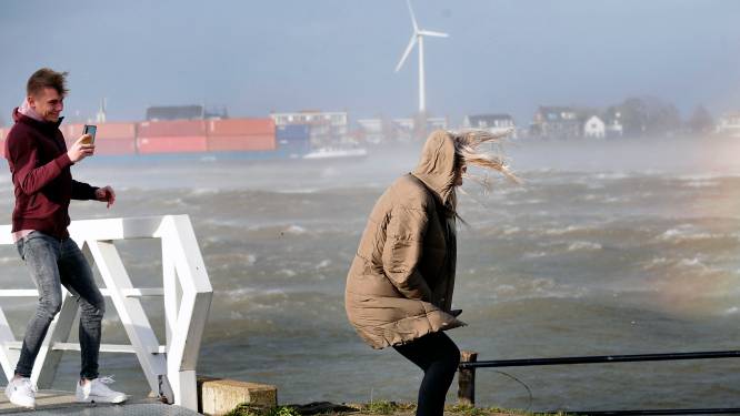 Terugkijken: hoe storm Eunice door Rivierenland raasde