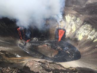 Vulkaan Kilauea op Hawaï barst uit