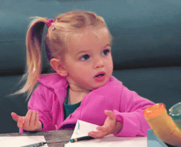 The meme with Mia Talerico also exists as a GIF.