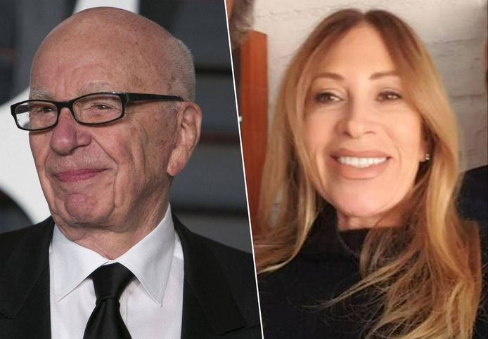 Rupert Murdoch en Ann Lesley Smith.