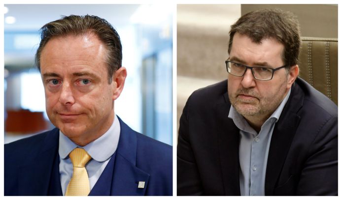Antwerps burgemeester Bart De Wever (N-VA) en Groen-lijsttrekker Wouter Van Besien waren het onderwerp van enkele verkiezingspagina's.