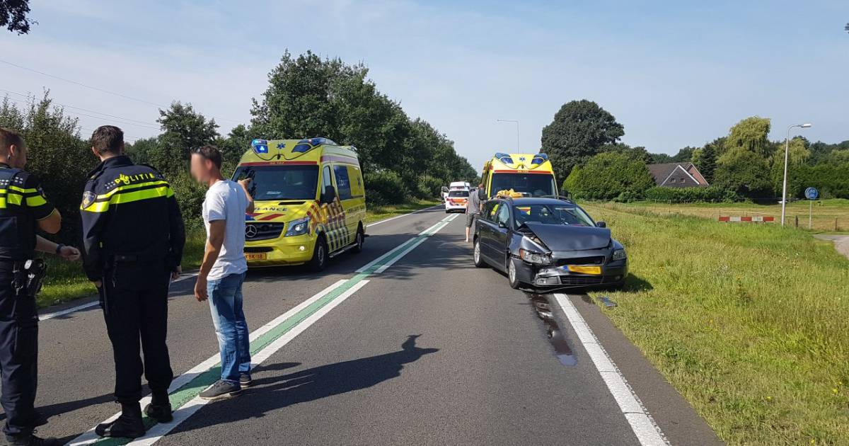 Gewonde bij ongeluk Dedemsvaart.