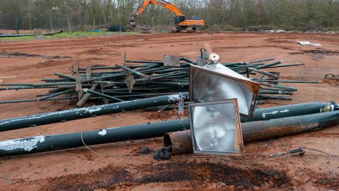 Tennisbanen DOS snel ‘teruggegeven’ aan het Nollebos