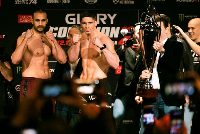 Badr Hari en Rico Verhoeven.