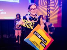 Laura Biscia (19) uit Hulst wint derde prijs in landelijke finale Kunstbende Young Creators