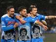 Napoli alleen aan kop in Serie A dankzij wereldgoals Mertens op Maradona-avond