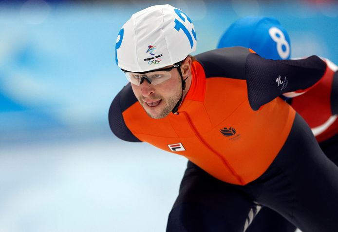 Sven Kramer reed met de massastart zijn laatste race.