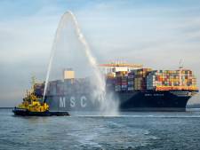 Europees record: 15 miljoenste container via Rotterdamse haven (en dat werd gevierd)