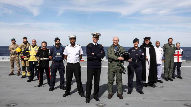 Britain's Biggest Warship Goes to Sea