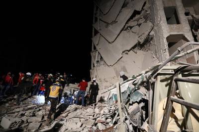 Doden door explosie in Syrische stad Idlib