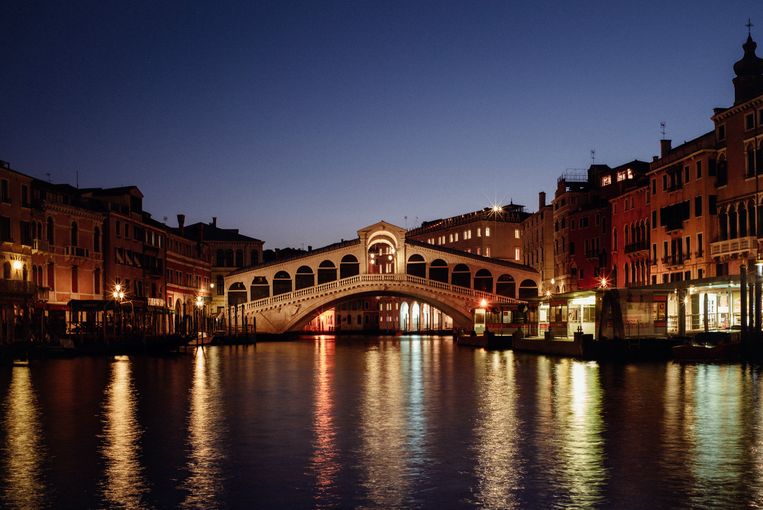 De Rialto-brug in Venetië. Beeld Getty Images/EyeEm