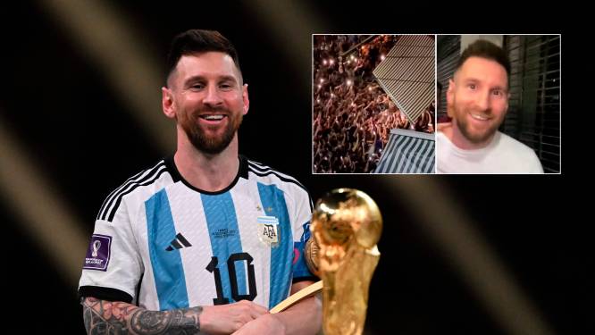 Uitzinnige menigte wacht Lionel Messi op in Buenos Aires, bondscoach ziet ‘gelukkig mens’