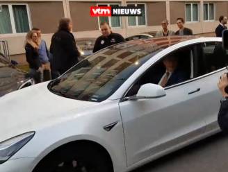 Bart De Wever test Tesla model 3
