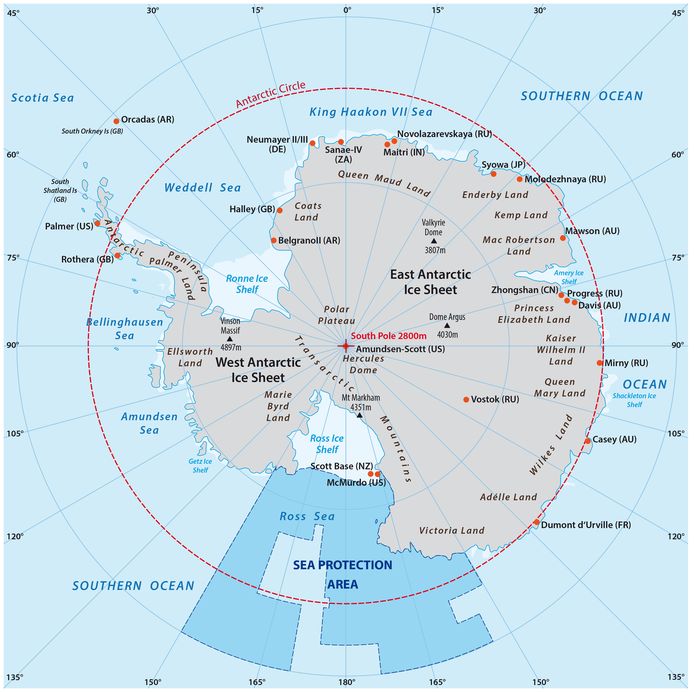 De studie toont dat de Amundsenzee, voor de kust van West-Antarctica, naar schatting ongeveer drie keer sneller zal opwarmen