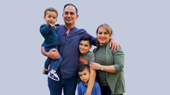Familie Sheshkalani in het programma Waar doen ze het van?