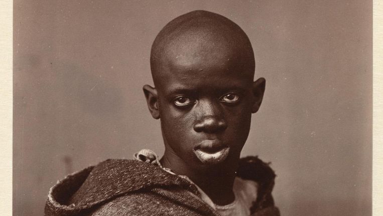 Antonio Cavella, Portret van een Noord-Afrikaanse man, ca. 1880. Beeld Rijksmuseum