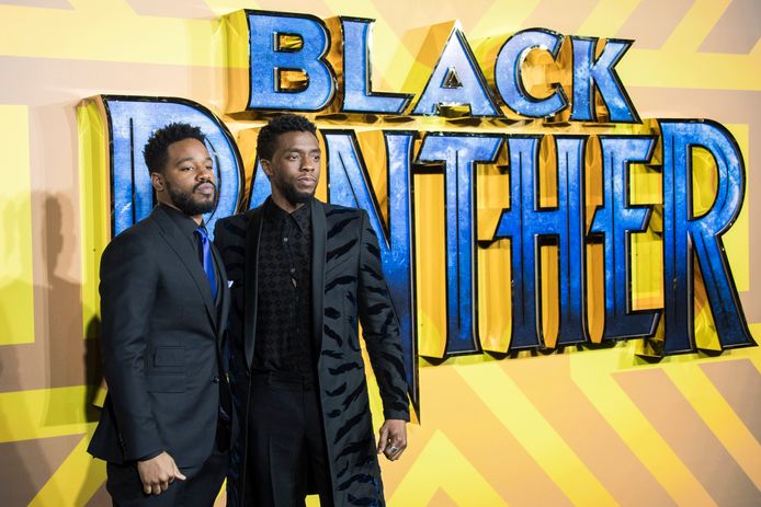 'Black Panther' regisseur Ryan Coogler en acteur Chadwick Boseman