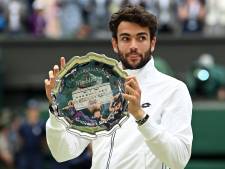 Matteo Berrettini, finaliste de Wimbledon, renonce aux Jeux en raison d'une blessure