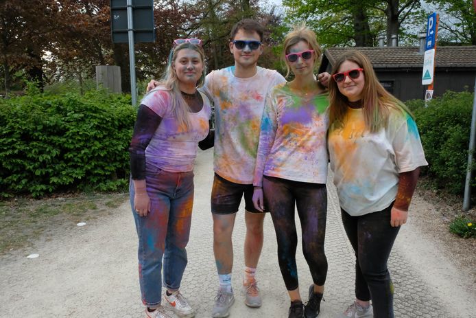 De eerste editie van de ‘colorrun’ in Bonheiden was meteen een schot in de roos