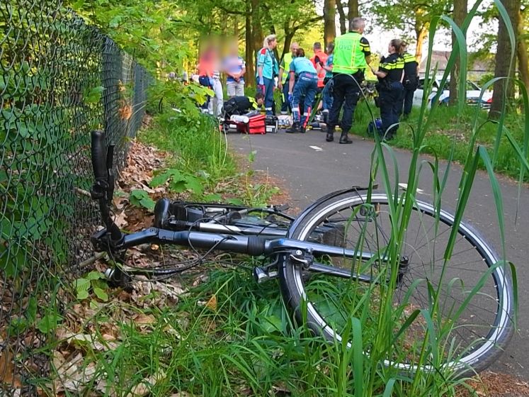 Fietser ernstig gewond door botsing met andere fietser in Heeze