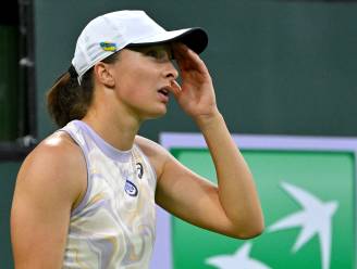 Beste tennisster ter wereld Iga Swiatek voor onbepaalde tijd uitgeschakeld
