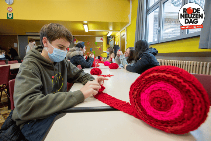 Enkele leerlingen hebben de afgelopen week wel heel veel gebreid.