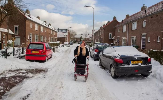 Afbeeldingsresultaat voor fotos van besneeuwde straten