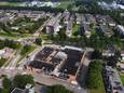 Voormalig winkelcentrum Kwadrant in Tiel-West, net voor de sloop.