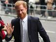 Prins Harry bij aankomst bij de rechtbank voor de tweede dag van zijn getuigenis.