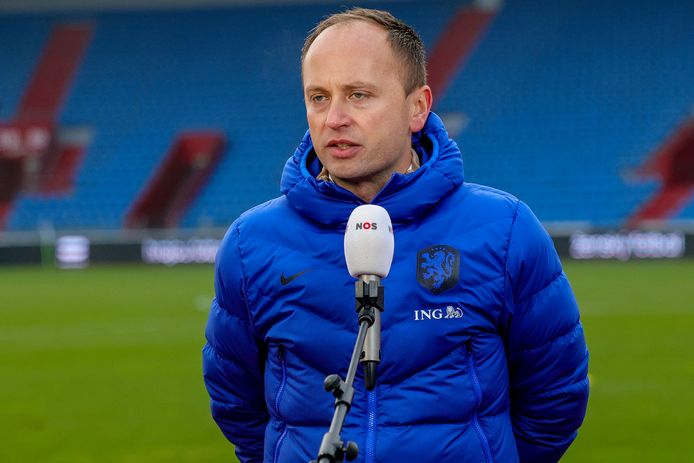 Mark Parsons, de bondscoach van de Oranje Leeuwinnen.