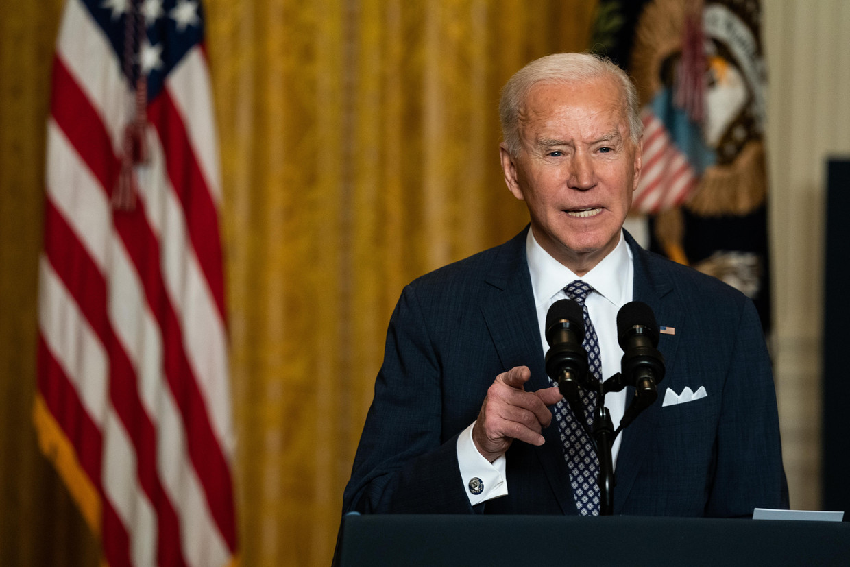 Joe Biden Beeld Getty Images