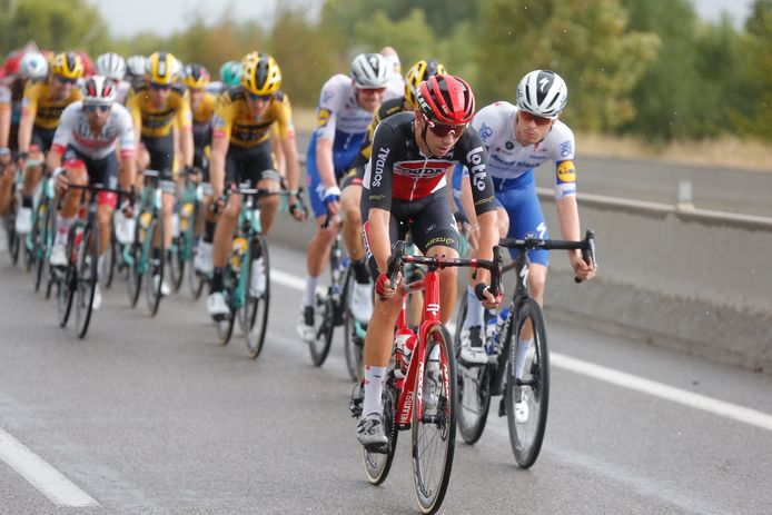 Steff Cras tijdens de Ronde van Frankrijk vorig jaar.
