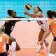 Oranje volleybalsters verslaan titelverdediger VS na slopende strijd