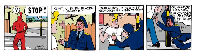 Cowboy Henk 4303 Beeld Kamagurka & Herr Seele