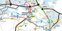Omleidingen en aanpassingen: zo hoopt Rijkswaterstaat zoveel mogelijk hinder van werkzaamheden aan de Heinenoordtunnel te voorkomen. Naast omleidingsroutes zijn ook andere maatregelen, zoals locaties voor extra bushaltes en P+R-locaties, in kaart gebracht.