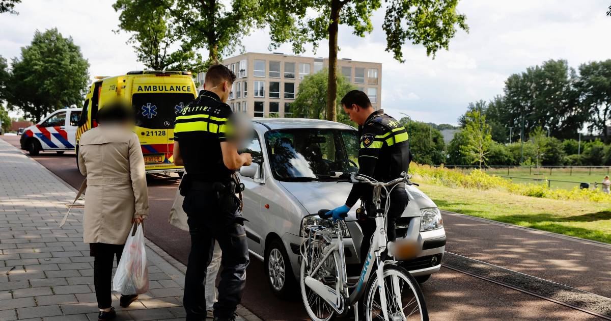 Fietser gewond bij aanrijding in Cuijk.