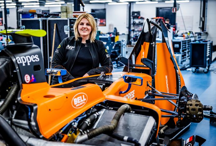 Loïs de Bruin van MP Motorsport in Westmaas.