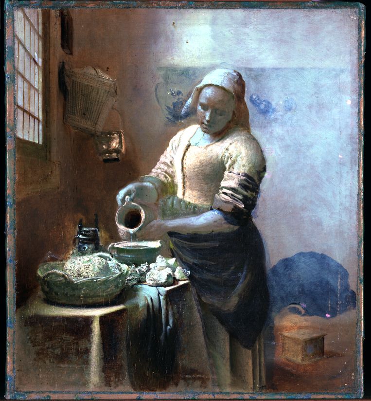 vermeer-overschilderde-melkmeisje-schenkkannen-en-vuurmand-verdwenen