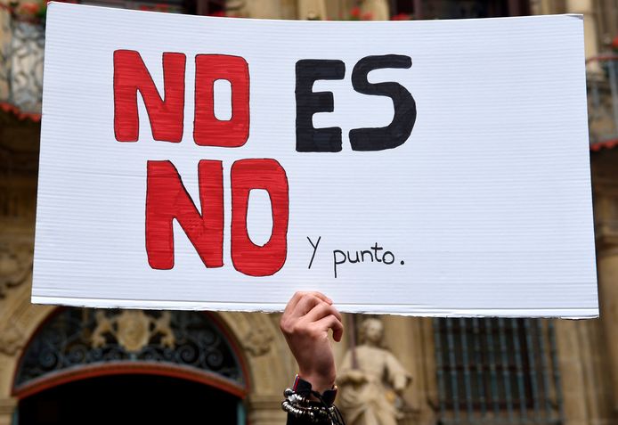 In mei 2018 gingen velen in Pamplona de straat op om te protesteren tegen de opgelegde straffen (en de vrijspraak voor verkrachting) die de mannen aanvankelijk hadden gekregen.