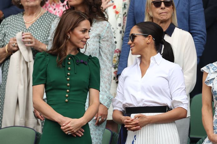 Kate Middleton en Meghan Markle kregen een heel andere behandeling van de pers.